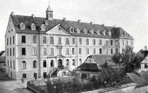 Avant 1905 - Aile Sud du bâtiment Saint-Joseph