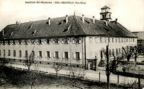 Début du XXème siècle - Institut Saint-Materneà Ehl-Benfeld (Carte postale)