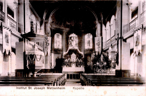 Début du XXème siècle - Chapelle Saint-Joseph (Carte postale)