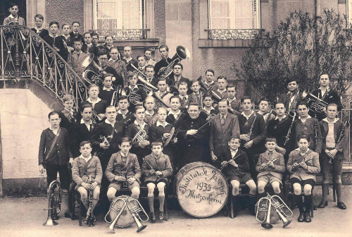 1935 - Élèves de l'Harmonie