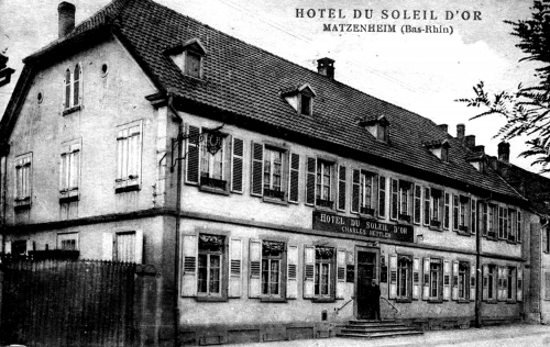 Années1950 - Hôtel Au Soleil d'or